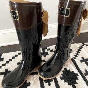 Joules rain boots used twice